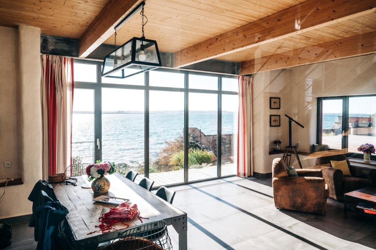 Le Chantier D 'Ernest- Loft T4 Les Pieds Dans L' Eau Carantec Ngoại thất bức ảnh