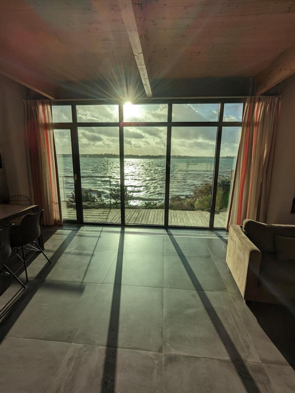 Le Chantier D 'Ernest- Loft T4 Les Pieds Dans L' Eau Carantec Ngoại thất bức ảnh