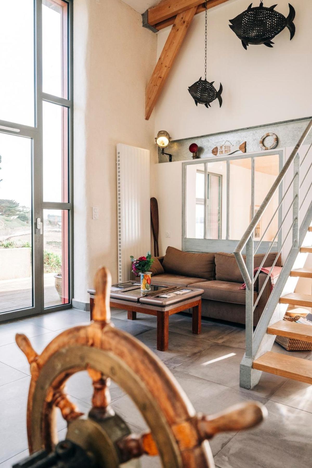 Le Chantier D 'Ernest- Loft T4 Les Pieds Dans L' Eau Carantec Ngoại thất bức ảnh